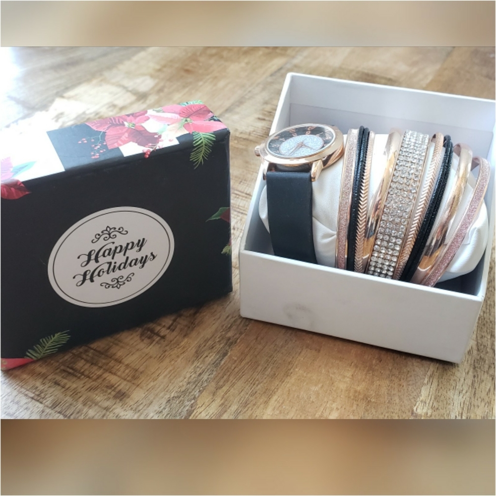 Watch and matching bracelets